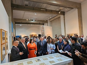 EL 10 DE FEBRERO, DÍA DEL DIPLOMÁTICO, SE INAUGURÓ EN LA GALERÍA DE ARTE NACIONAL DE VENEZUELA UNA EXPOSICIÓN ÚNICA TITULADA “ARTE RUSO DEL SIGLO XX EN VENEZUELA”