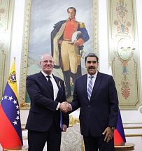 EL VICEPRESIDENTE DE GOBIERNO DE RUSIA, DMITRY CHERNISHENKO, SE REUNIÓ CON EL PRESIDENTE DE VENEZUELA, NICOLÁS MADURO