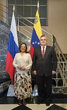 EL EMBAJADOR SERGEY MELIK-BAGDASAROV SE REUNIÓ CON LA DIPUTADA DE LA ASAMBLEA NACIONAL TANIA DÍAZ