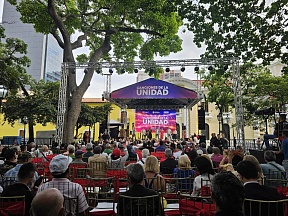 EL CORO TURETSKY PRESENTÓ SU PROGRAMA «CANCIONES DE UNIDAD» EN VENEZUELA EL DÍA DE LA CIUDAD DE CARACAS